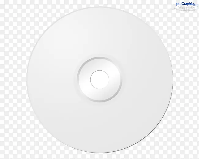 光盘圆角白cd