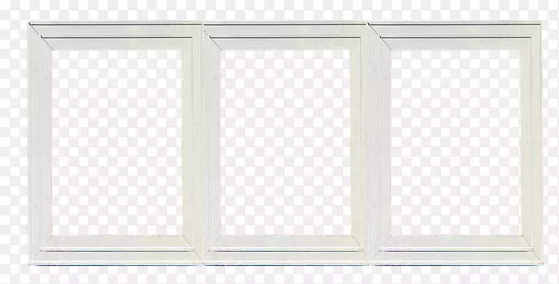 窗式家具白色角框