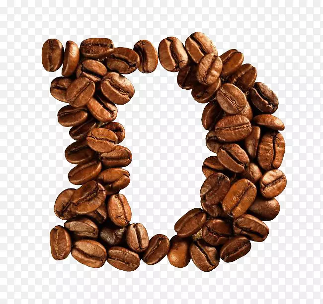 咖啡浓缩咖啡卡布奇诺咖啡字母表-d