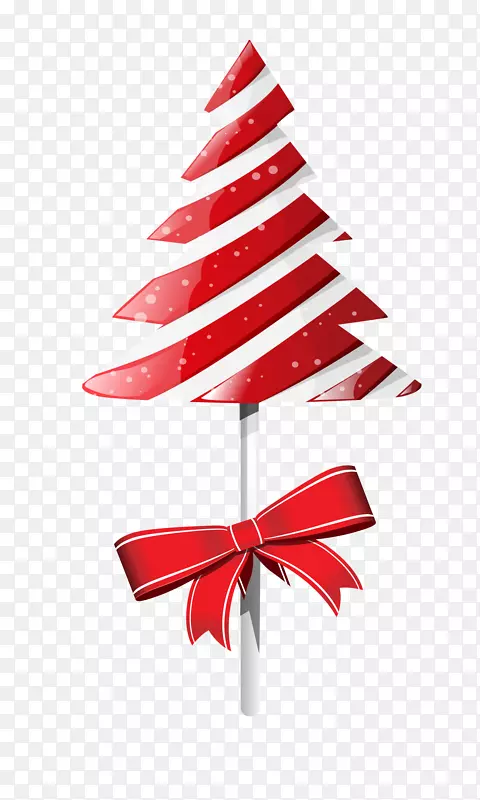 糖果手杖圣诞树-圣诞糖果