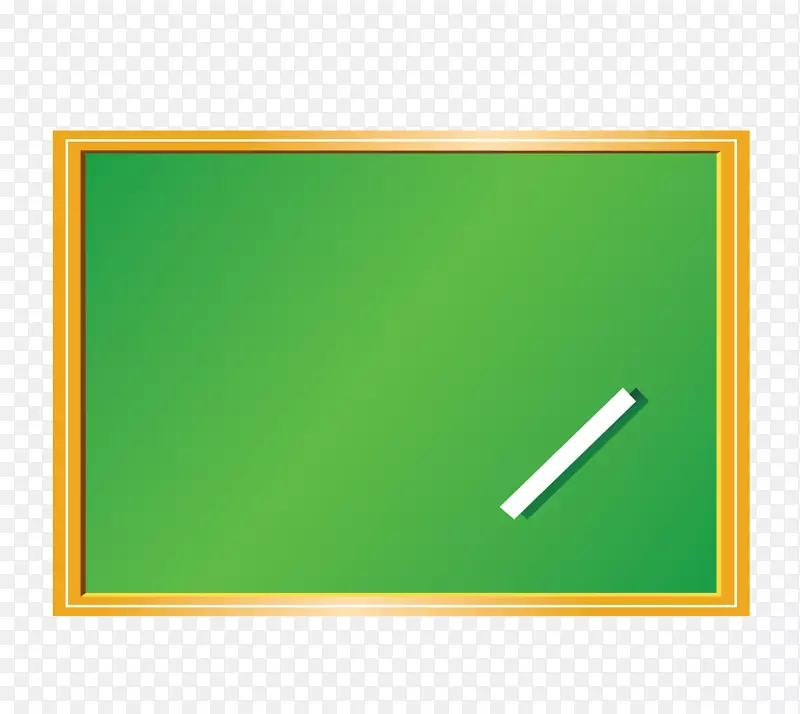 绿色区域角字体-小绿色黑板