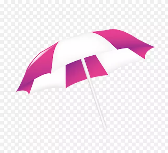 雨伞元素，香港插图-阳伞