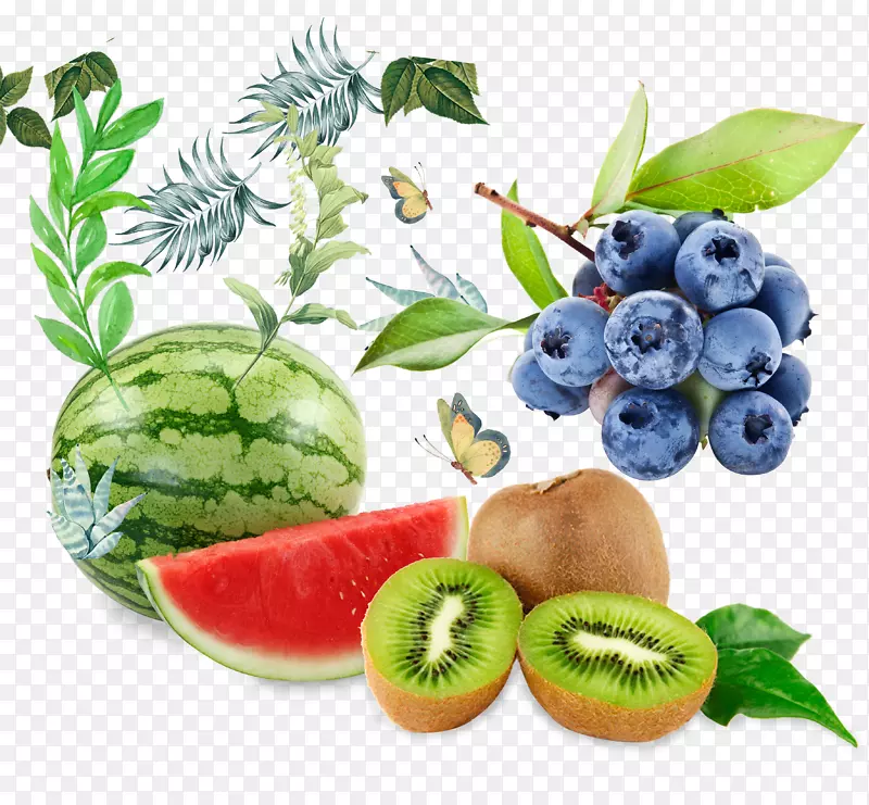 淘宝水果意大利博斯科欧洲蓝莓七号棕榈大水果派对