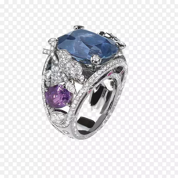 蓝宝石戒指珠宝钻石产业珠宝-古董珠宝