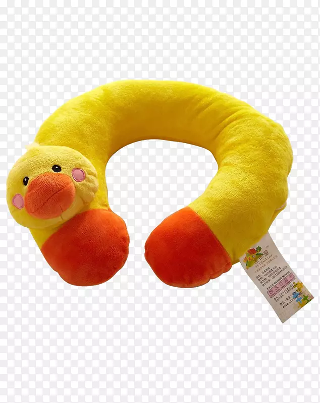 小黄鸭工程枕头图标-黄鸭u-枕