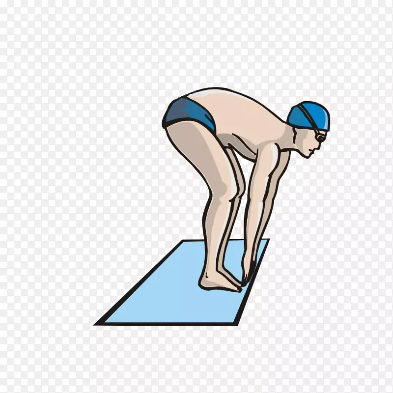 跳水游泳池奥运会剪贴画-奥运跳水
