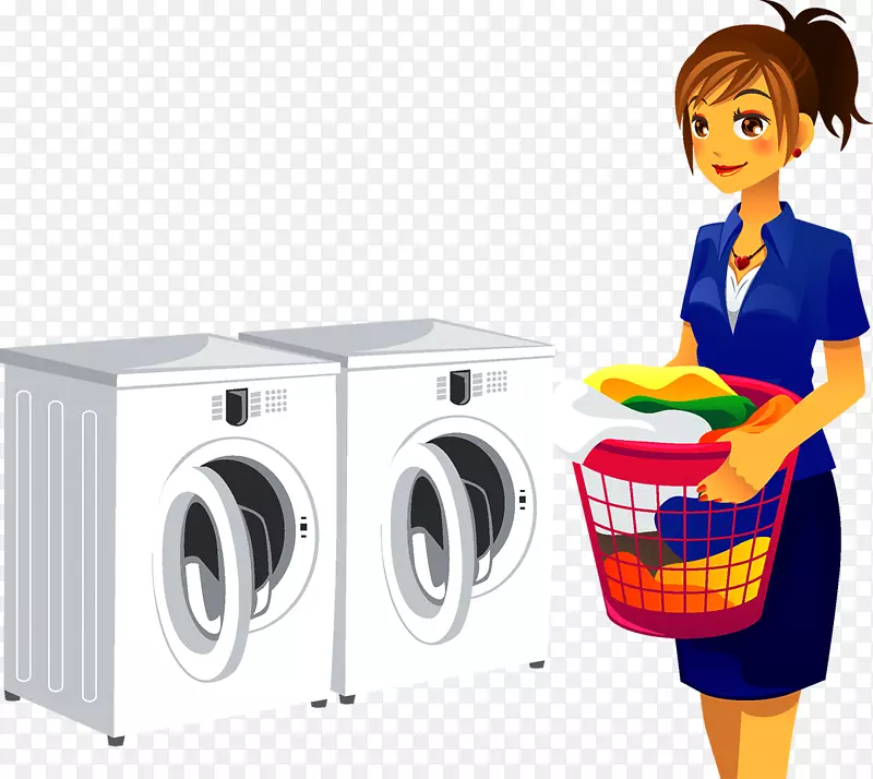 洗衣房洗衣机洗衣洗涤剂-洗衣美容
