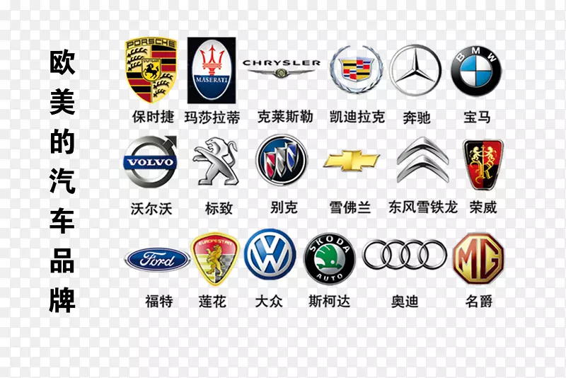 汽车标志豪华汽车标志-欧美汽车品牌