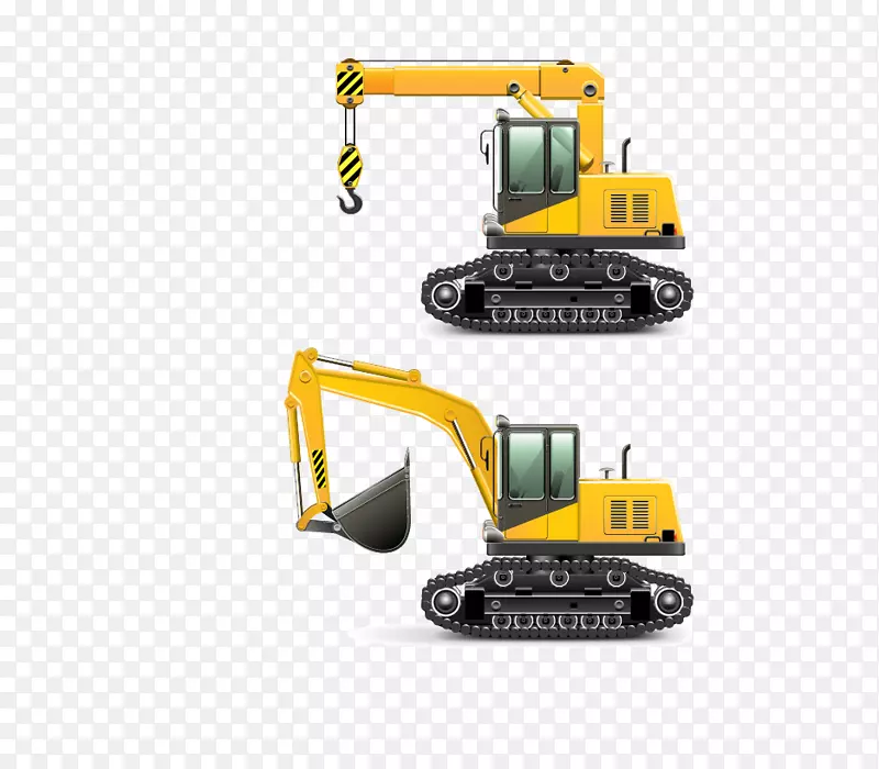 重型设备建筑工程车辆挖掘机