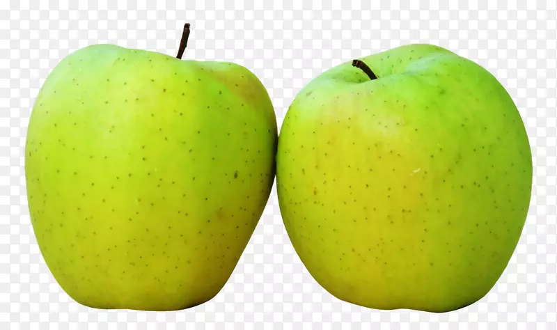 果汁奶奶史密斯脆苹果-两个青苹果