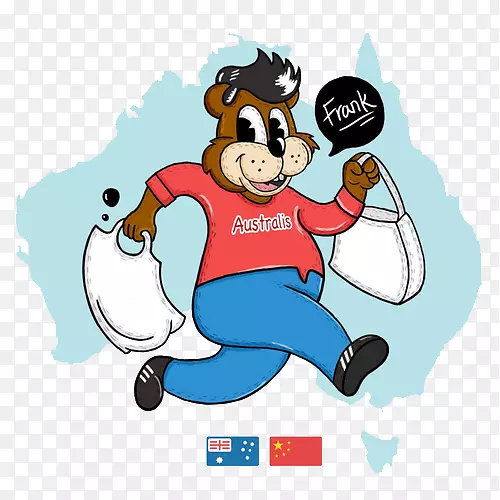 澳洲剪贴画-澳洲熊