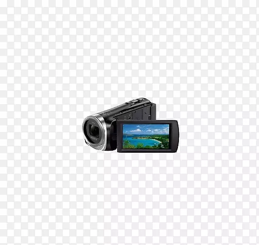 电池充电器摄像机Exmor有源像素传感器-sony，hdr-cx 450