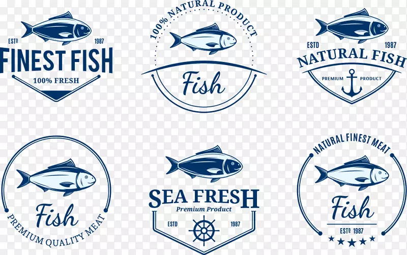 鱼作为食物的标签.鱼载体材料