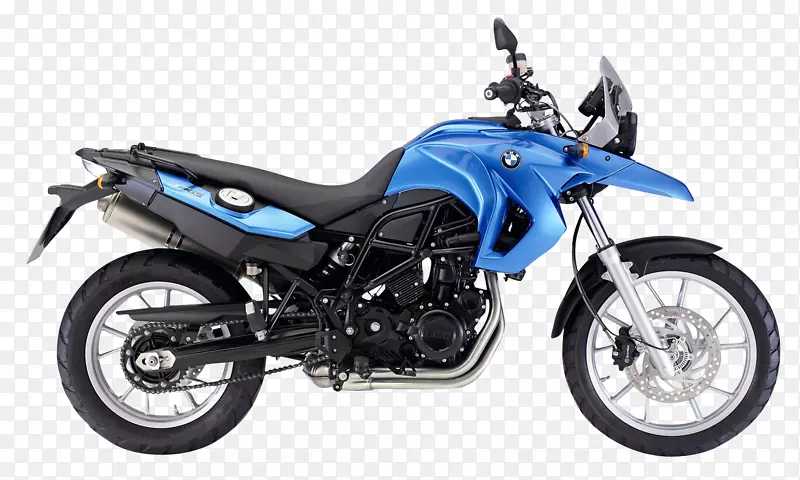 宝马f系列单缸摩托车宝马GS宝马摩托车蓝色宝马f 650 GS摩托车