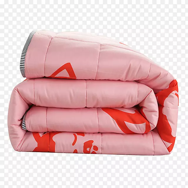 床垫床单衬垫家用用品.粉红色床垫