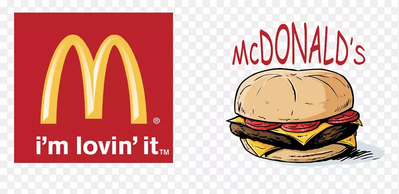 麦当劳标志快餐平面设计剪贴画麦当劳标志PNG剪贴画