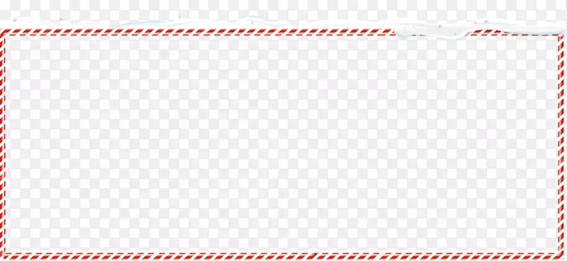 纸红色区域纺织品字体-圣诞糖果棒边框