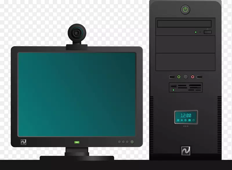 计算机监控摄像头剪贴画.计算机摄像机