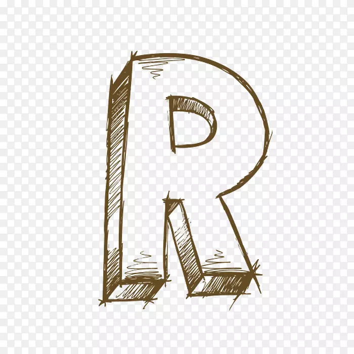 手绘字母rPNG图片素材下载_图片编号90291-PNG素材网