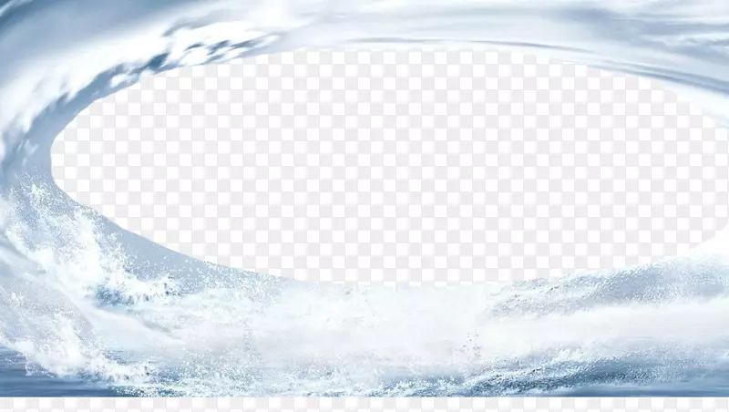 风浪海水-360度汹涌澎湃的海水
