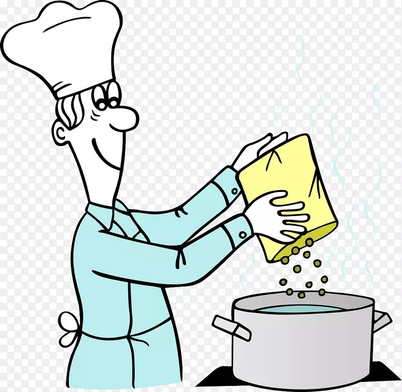 烹饪厨师食品剪贴画-厨师