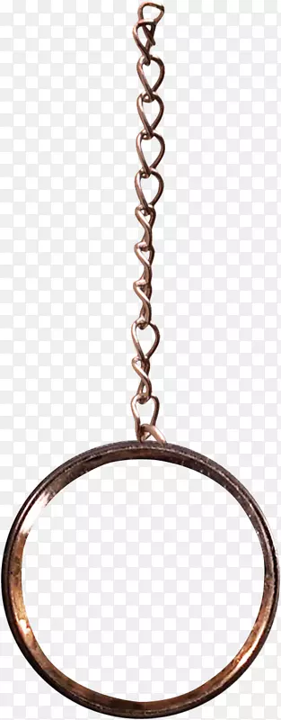 链状金属-棕色链金属环