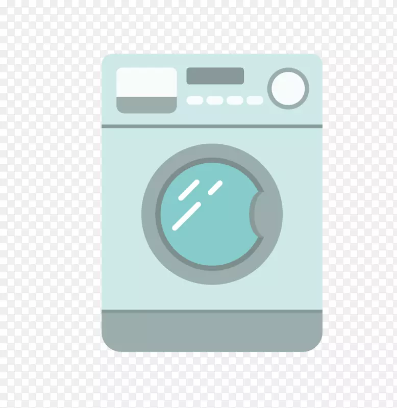洗衣机-平面自动一台洗衣机