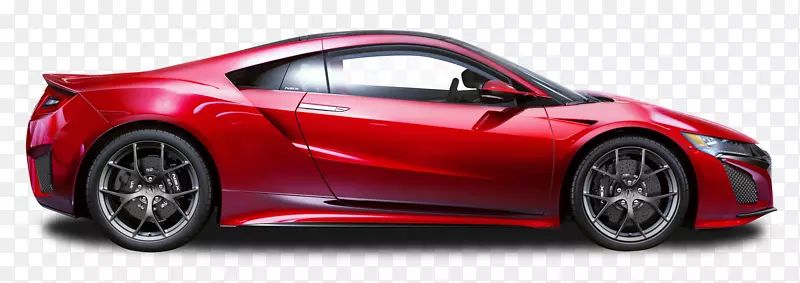 2017年Acura NSX 2018 Acura NSX奥迪R8轿车-红色阿库拉NSX轿车