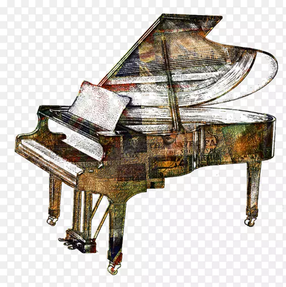 钢琴乐器音符键盘钢琴