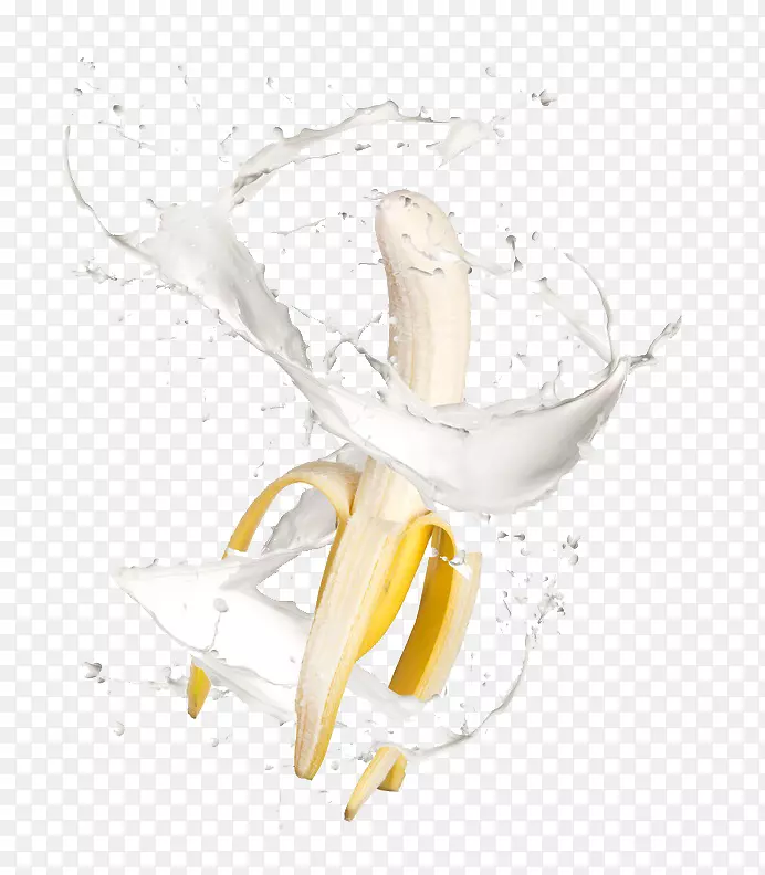 香蕉味牛奶奶油水果-香蕉奶