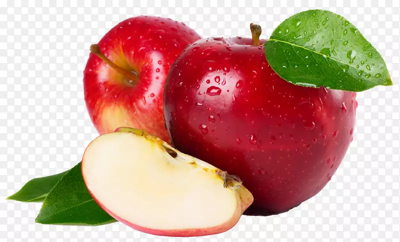 果汁食品吃健康苹果透明PNG
