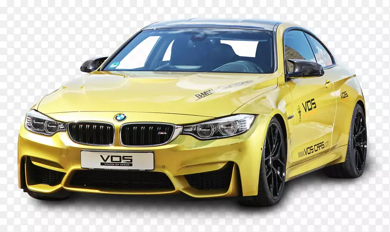 2015年宝马M4宝马m3宝马i8轿车-黄色宝马M4轿车