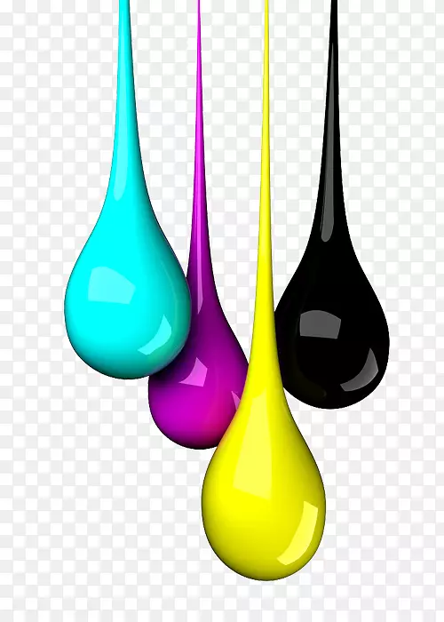 彩色模型摄影滴水滴