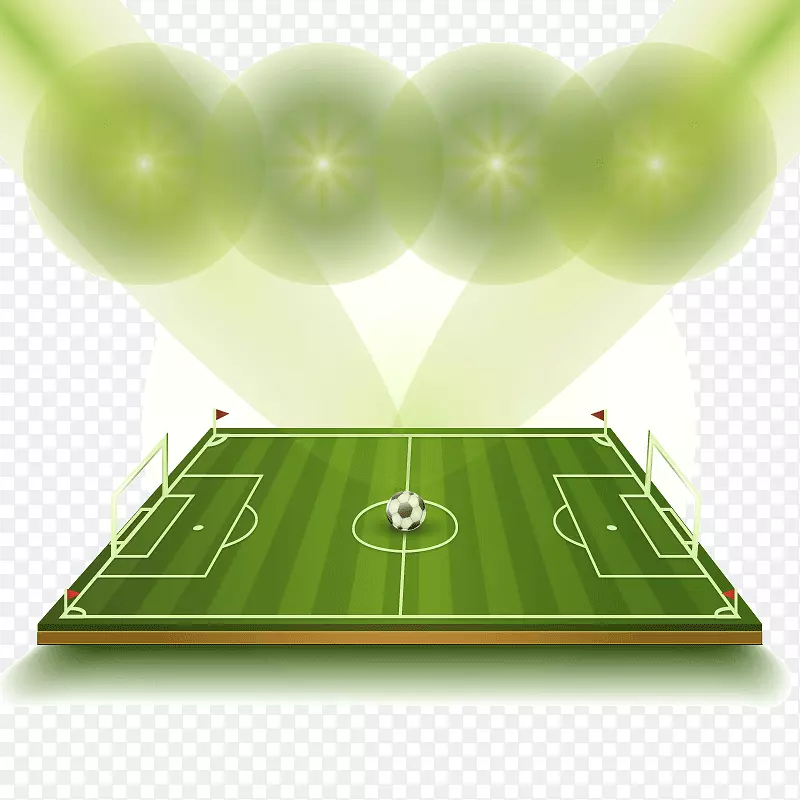 阿卜杜拉国王体育城阿尔-阿赫利沙特阿尔-希拉尔fc国王杯足球-发光绿色足球场