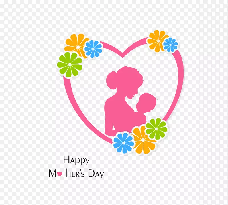母亲节插图-有创意的母亲节