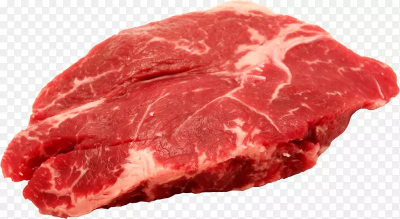 牛排肉牛腰牛排-肉质透明PNG