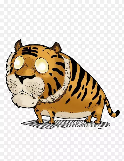 虎猫十二生肖图例-黄道虎