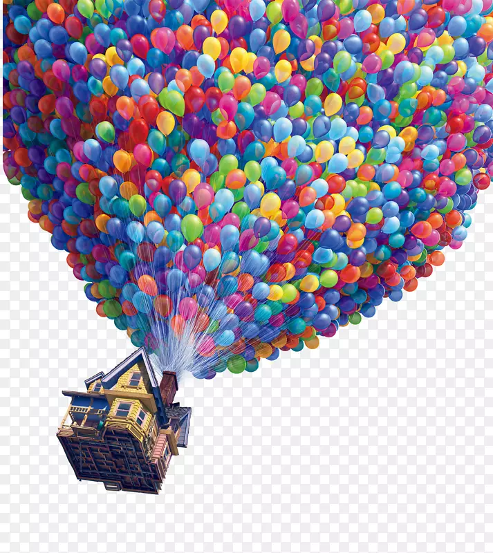 电影海报皮克斯气球