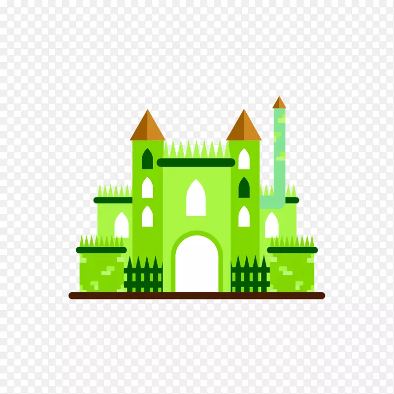 绿色城堡