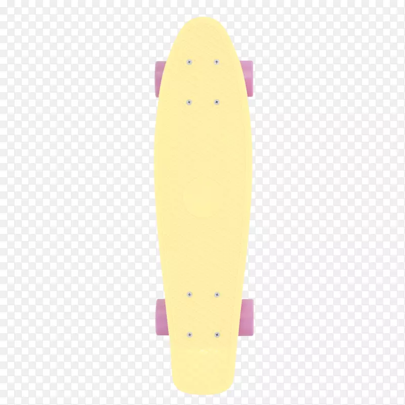 滑板黄色图案-滑板