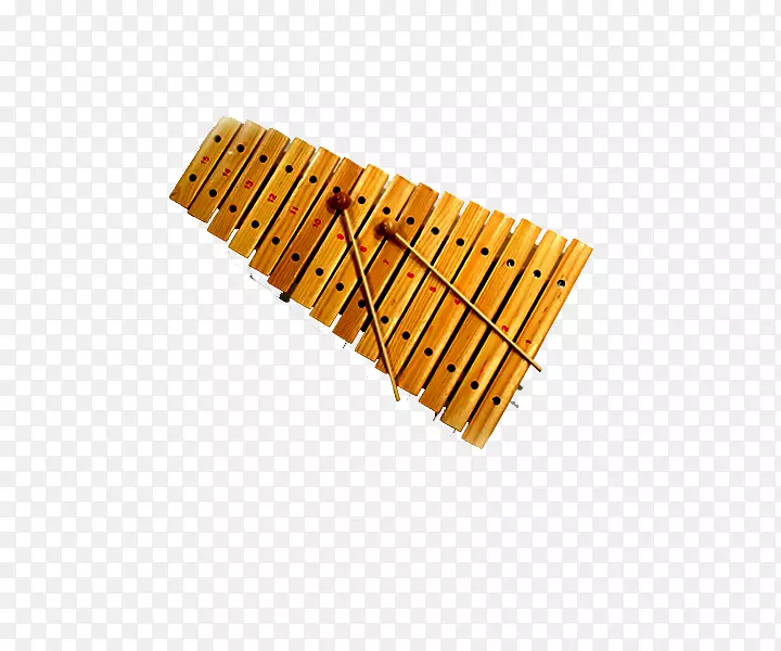 木琴声音绘图.15型竹木琴音