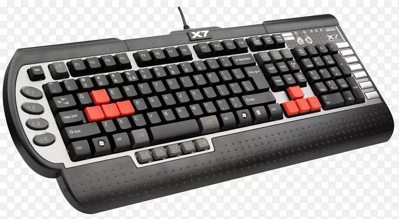 电脑键盘电脑鼠标游戏键盘4技术翻转键盘png透明图像