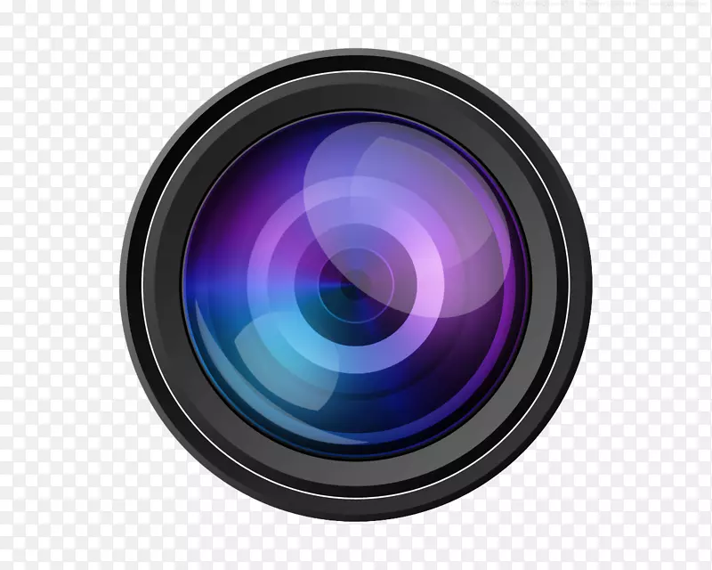 镜头图标-摄像机镜头png透明图像