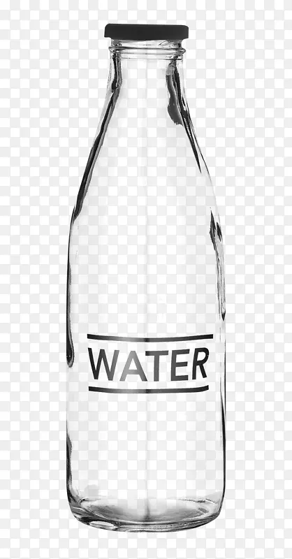 水瓶玻璃瓶装水瓶