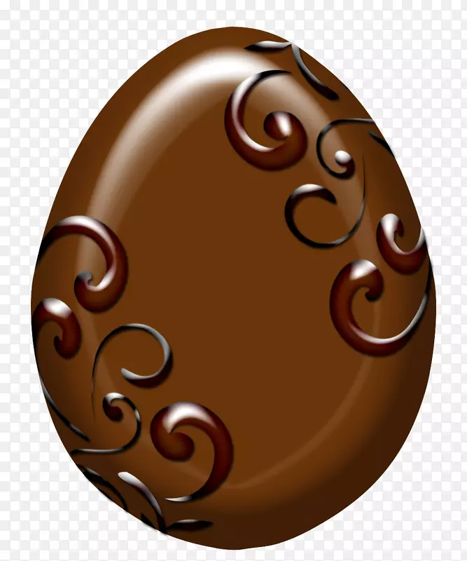 复活节兔子巧克力复活节彩蛋剪贴画-巧克力复活节彩蛋PNG