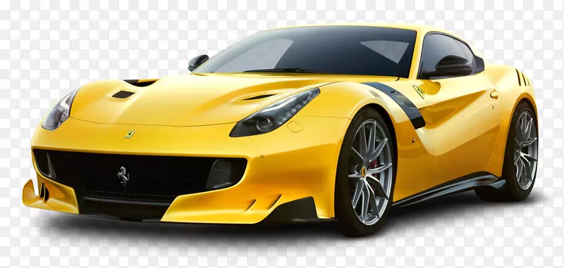 法拉利F12法拉利250 GTO轿车恩佐法拉利-黄色法拉利f12 tdf轿车