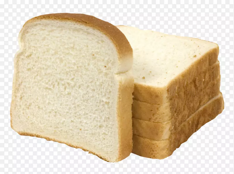面包白面包格雷厄姆面包黑麦面包切片面包透明