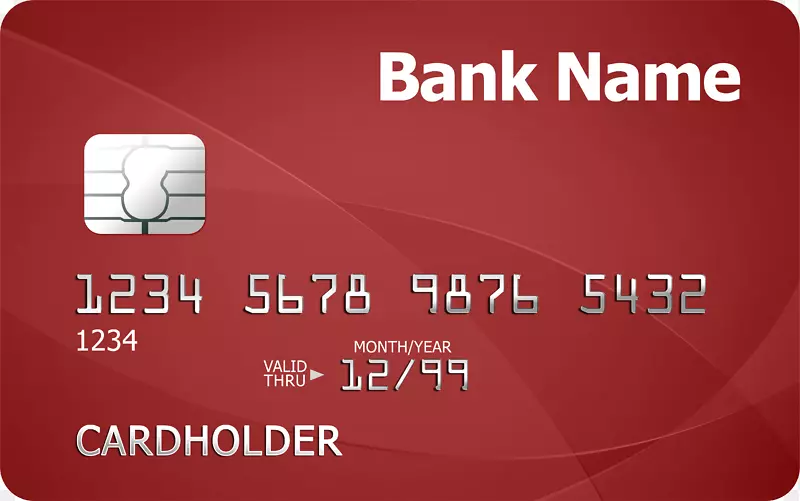 EMV信用卡借记卡智能卡-信用卡PNG客户端