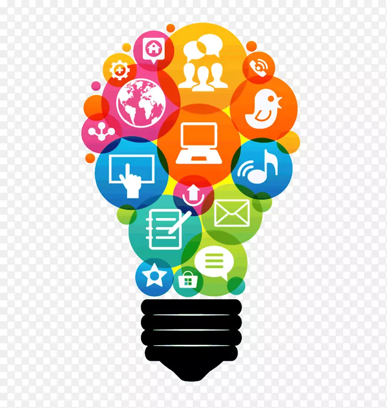 数字营销社交媒体营销策略-市场营销PNG文件