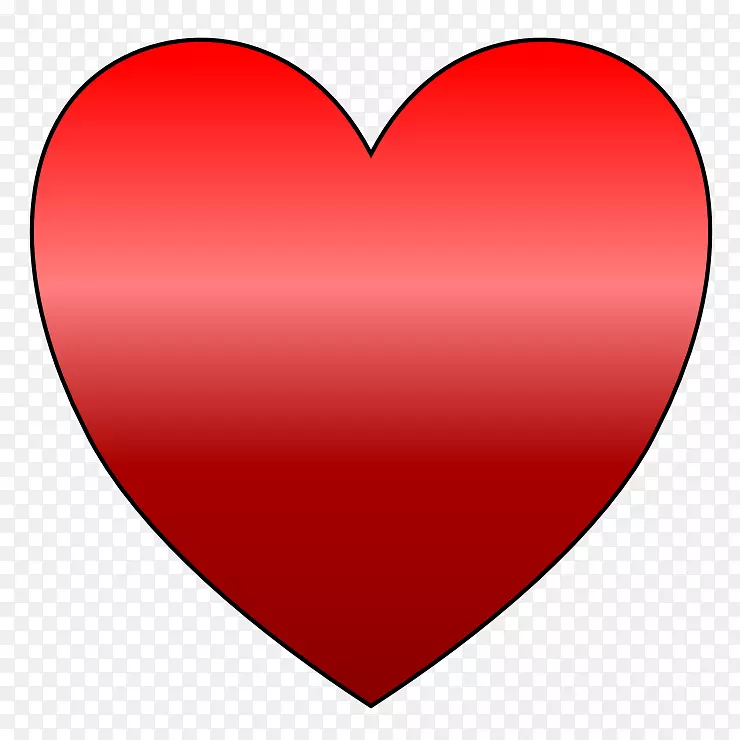 心红情人节字体-智能心脏剪贴画